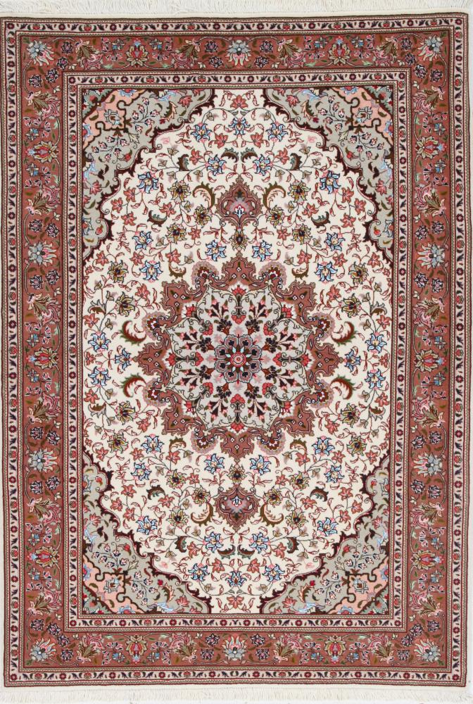 Perzsa szőnyeg Tabriz 50Raj 154x107 154x107, Perzsa szőnyeg Kézzel csomózva