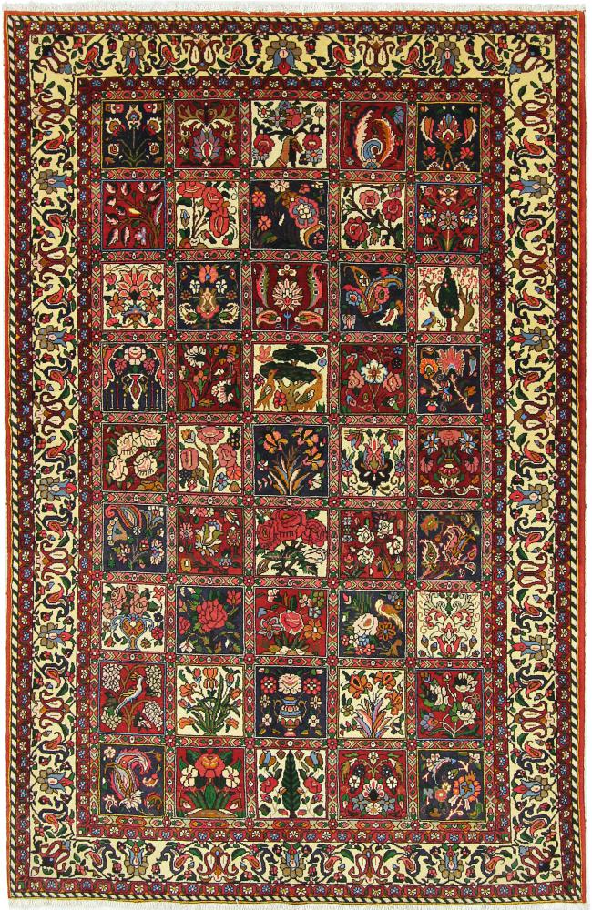 Persian Rug Bakhtiari Sherkat 234x150 234x150, Persian Rug Knotted by hand