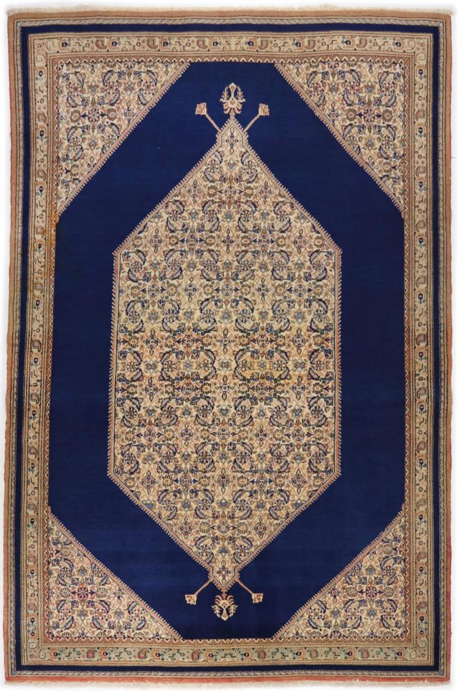 Perzsa szőnyeg Iszfahán Régi 7'1"x4'7" 7'1"x4'7", Perzsa szőnyeg Kézzel csomózva
