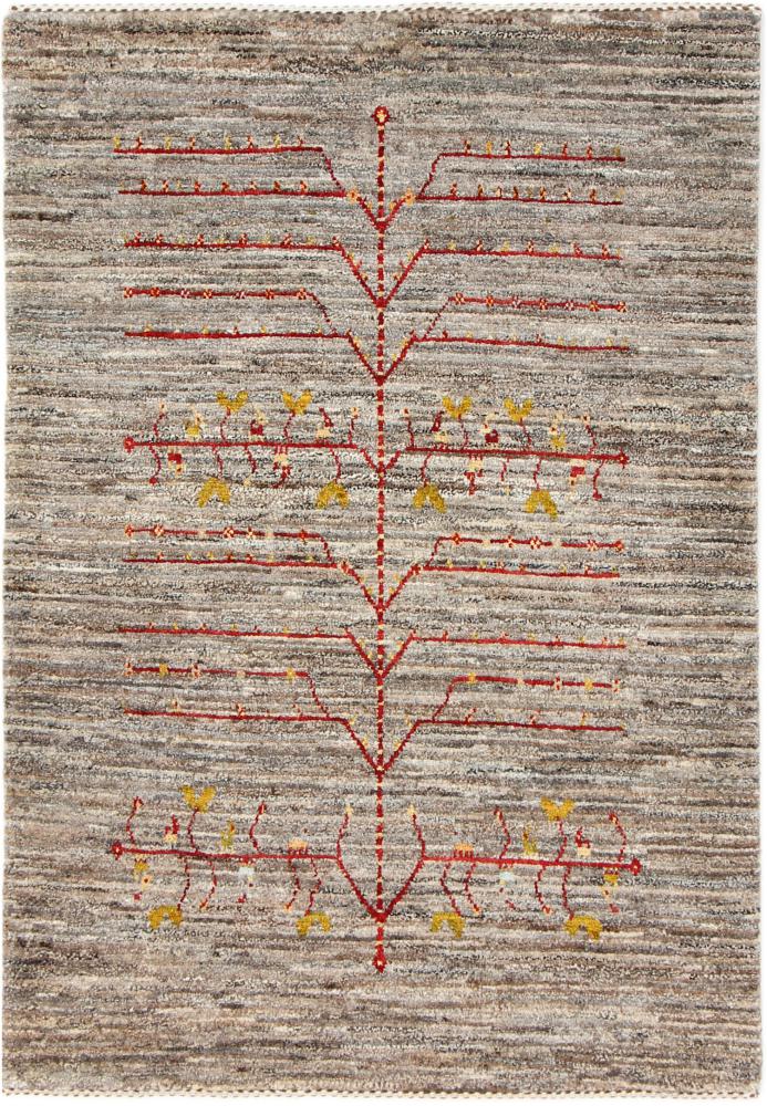 Tapis persan Persan Gabbeh Loribaft Nowbaft 117x83 117x83, Tapis persan Noué à la main