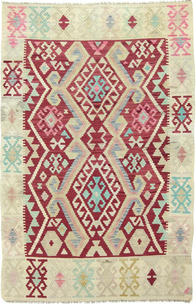 Tapis afghan Kilim Afghan Heritage 187x123 187x123, Tapis persan Tissé à la main