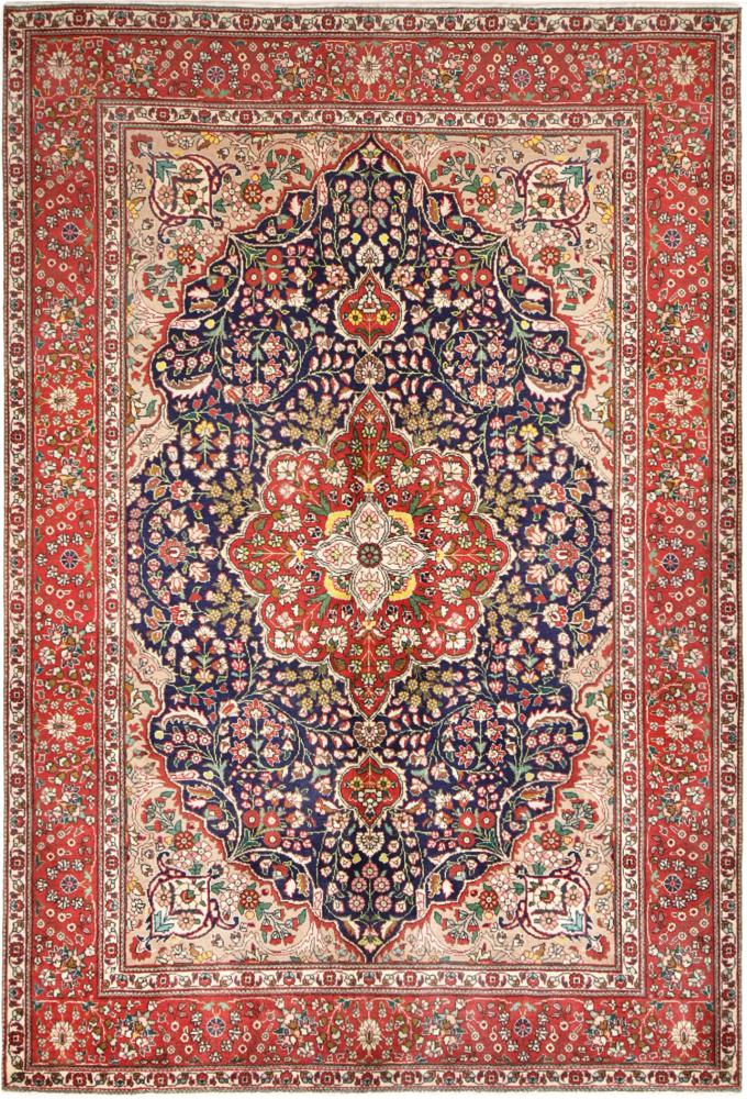 Tapete persa Tabriz 301x203 301x203, Tapete persa Atado à mão