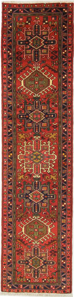 Persian Rug Gharadjeh 8'11"x2'2" 8'11"x2'2", Persian Rug Knotted by hand