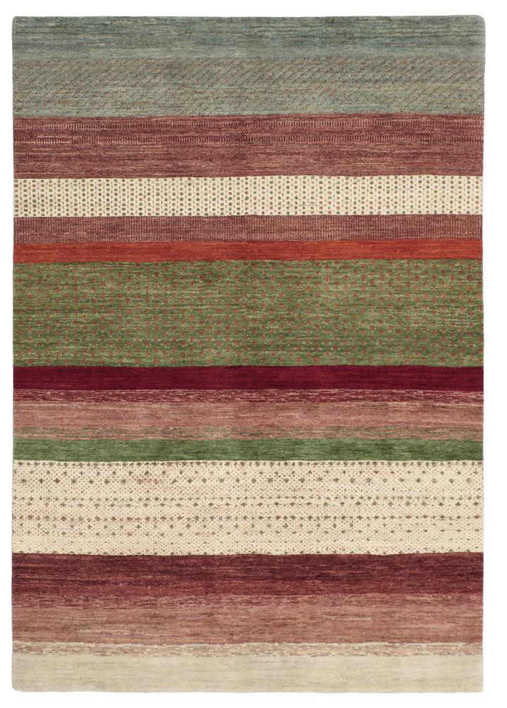 Indo rug Gabbeh Loribaft Design 202x143 202x143, Persian Rug Knotted by hand