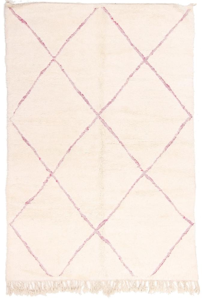 Marokkanischer Teppich Berber Maroccan Beni Ourain 10'5"x7'0" 10'5"x7'0", Perserteppich Handgeknüpft