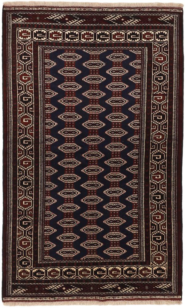 Persialainen matto Turkaman 243x147 243x147, Persialainen matto Solmittu käsin