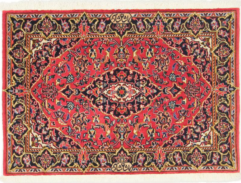 Tapis persan Kashan Shad Sar 99x66 99x66, Tapis persan Noué à la main