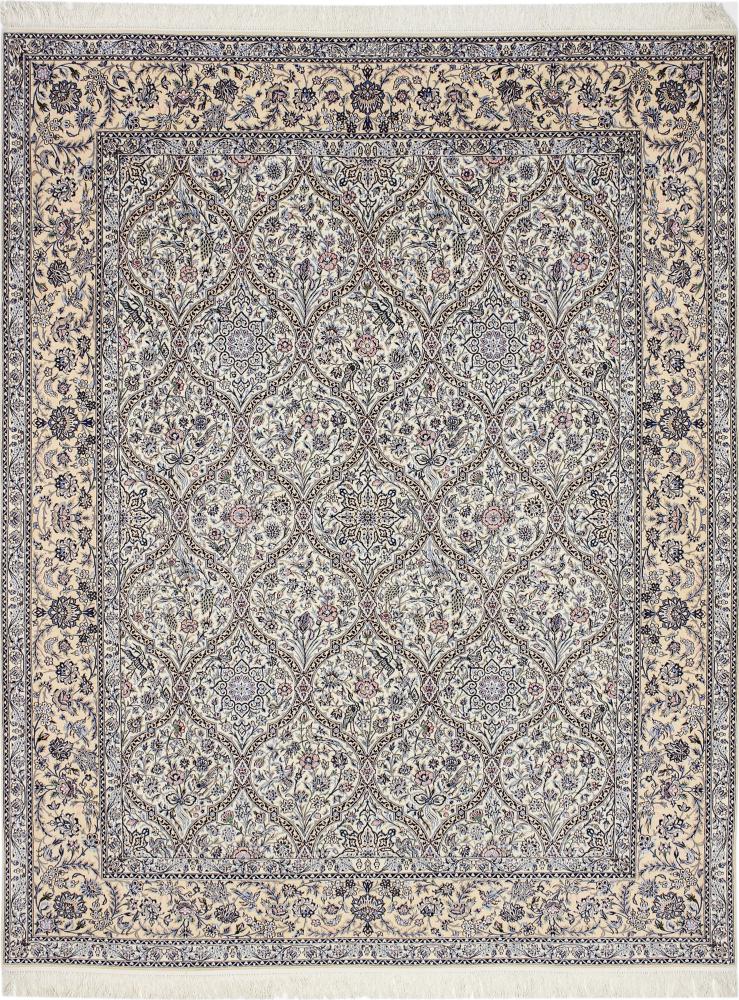 Tapis persan Naïn 6La Habibian 258x206 258x206, Tapis persan Noué à la main