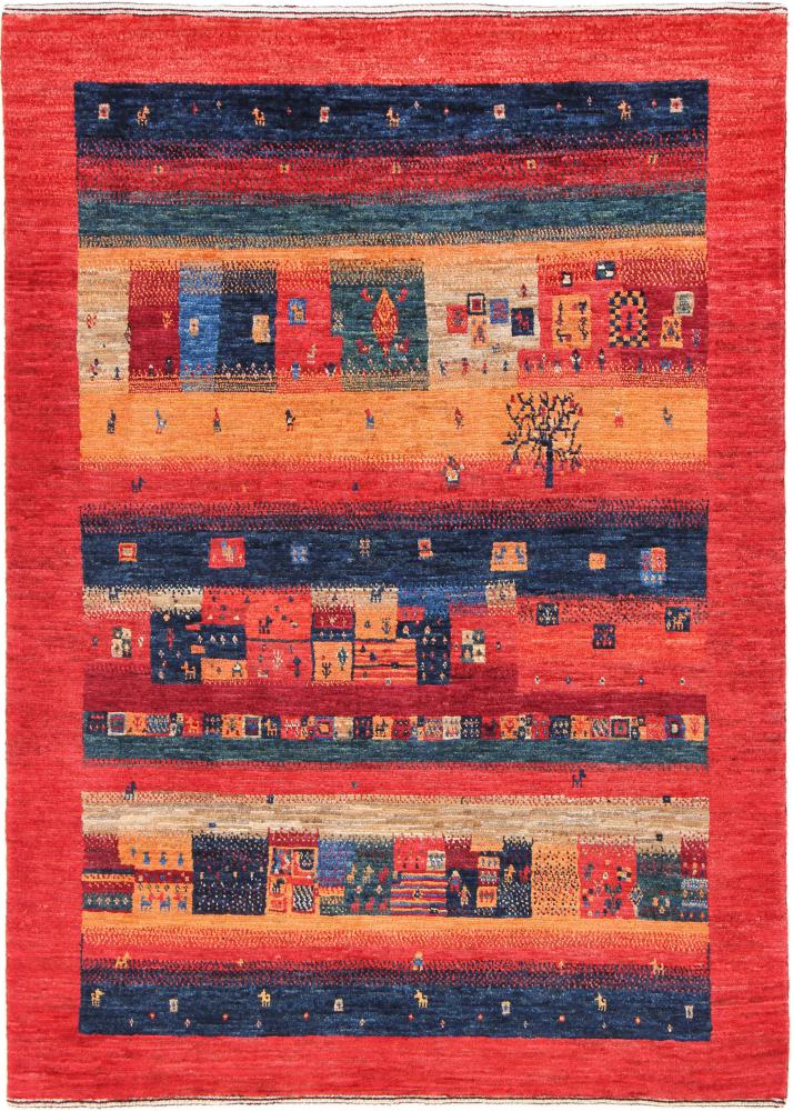  ペルシャ絨毯 ペルシャ ギャッベ ペルシャ ロリbaft Nowbaft 148x106 148x106,  ペルシャ絨毯 手織り