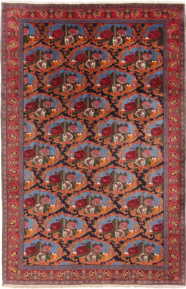 Tapis persan Sanandaj 302x196 302x196, Tapis persan Noué à la main