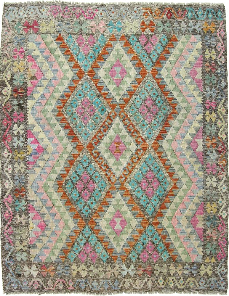 Afghansk tæppe Kelim Afghan Heritage 163x130 163x130, Persisk tæppe Håndvævet