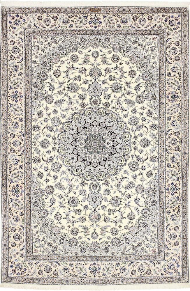 Persian Rug Nain 6La Habibian 10'0"x6'7" 10'0"x6'7", Persian Rug Knotted by hand