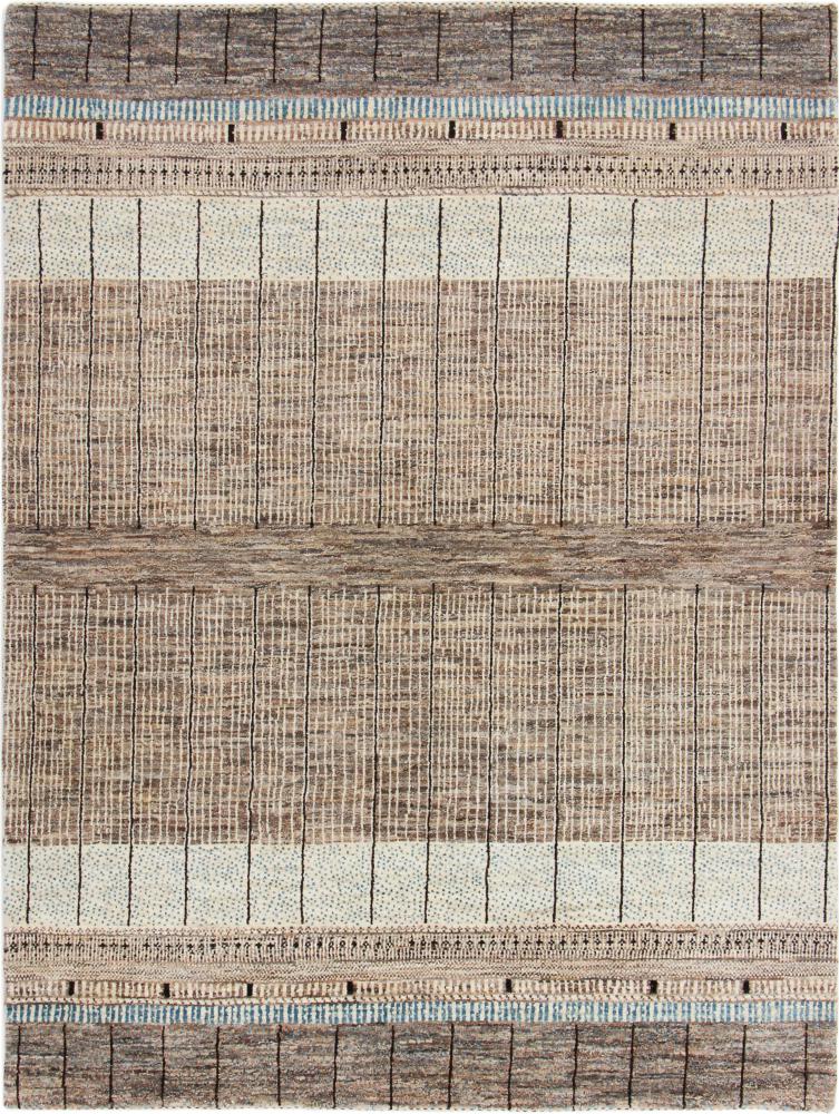 Persian Rug Persian Gabbeh Loribaft Nowbaft 6'6"x4'10" 6'6"x4'10", Persian Rug Knotted by hand
