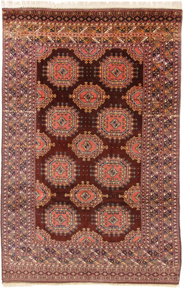  ペルシャ絨毯 トルクメン 292x189 292x189,  ペルシャ絨毯 手織り