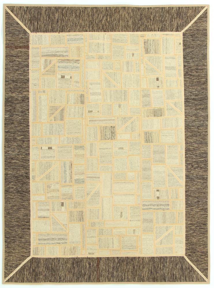 Perzisch tapijt Kilim Patchwork 200x151 200x151, Perzisch tapijt Handgeweven