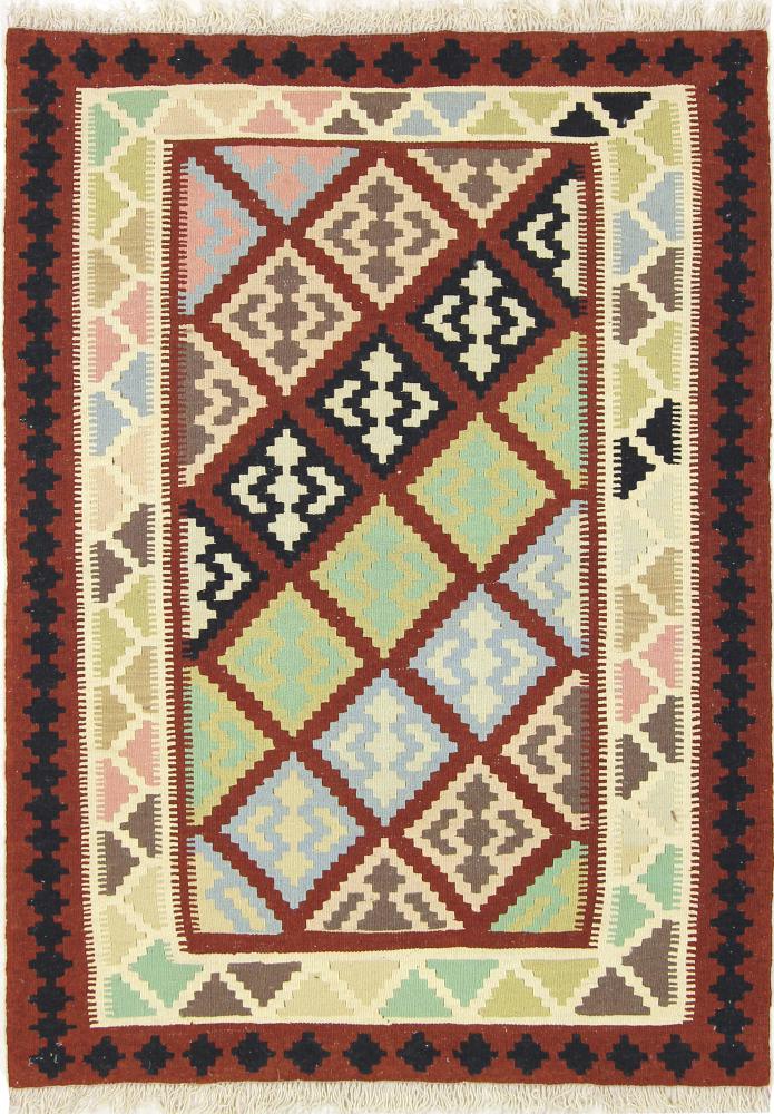 Persian Rug Kilim Fars 145x104 145x104, Persian Rug Woven by hand