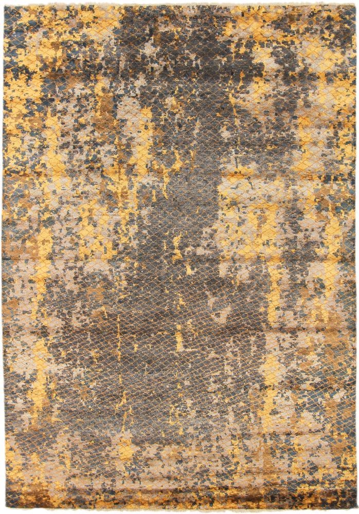 Indischer Teppich Sadraa 243x170 243x170, Perserteppich Handgeknüpft