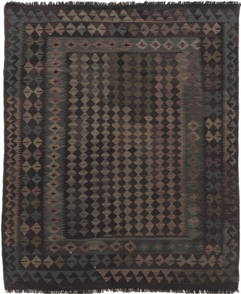 Afghan rug Kilim Afghan Heritage 6'2"x5'3" 6'2"x5'3", Persian Rug Woven by hand