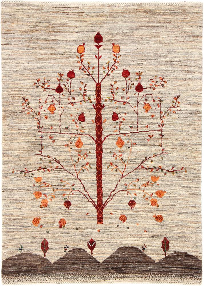 Persian Rug Persian Gabbeh Loribaft Nowbaft 141x101 141x101, Persian Rug Knotted by hand