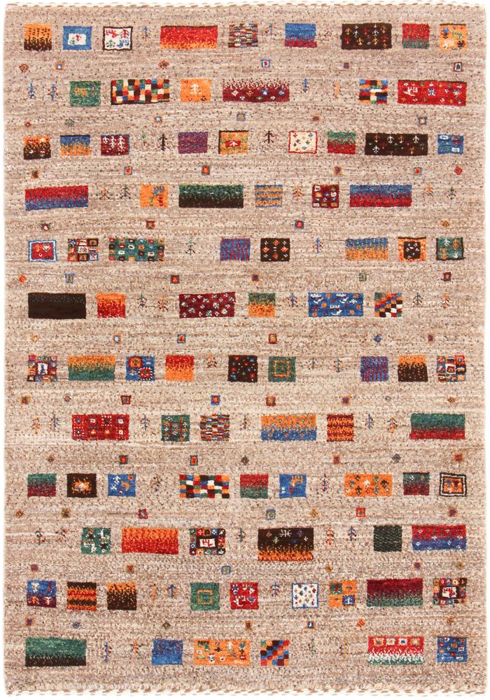 Persialainen matto Persia Gabbeh Loribaft Nowbaft 119x84 119x84, Persialainen matto Solmittu käsin