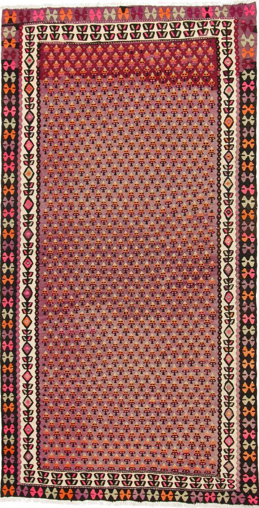  ペルシャ絨毯 キリム Fars Azerbaijan アンティーク 286x150 286x150,  ペルシャ絨毯 手織り