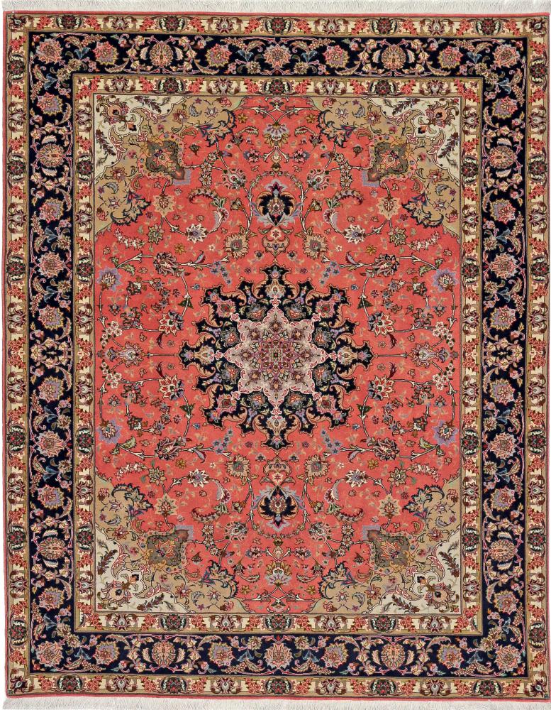 Tapis persan Tabriz 199x156 199x156, Tapis persan Noué à la main