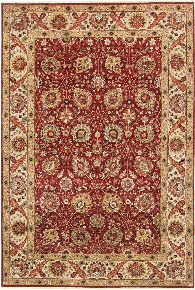 Indiaas tapijt Tabriz Haj Jalili 9'0"x6'0" 9'0"x6'0", Perzisch tapijt Handgeknoopte