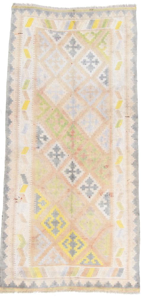 Persian Rug Kilim Fars Ghashghai 254x121 254x121, Persian Rug Woven by hand