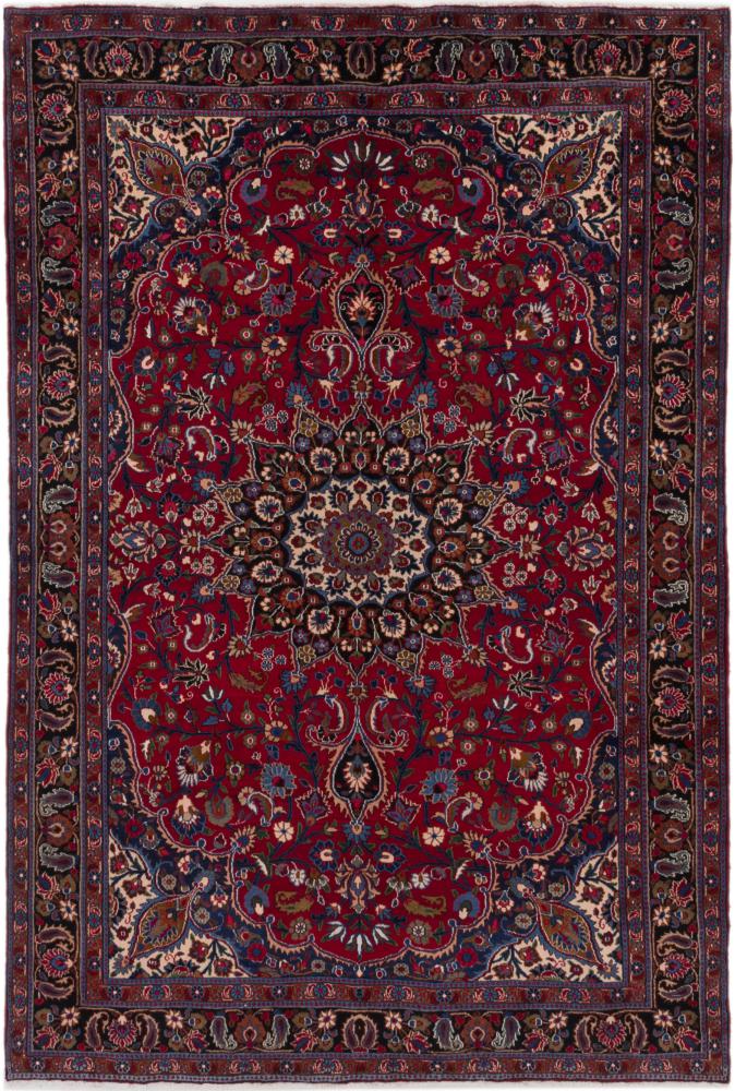 Persian Rug Keshan 10'4"x6'11" 10'4"x6'11", Persian Rug Knotted by hand