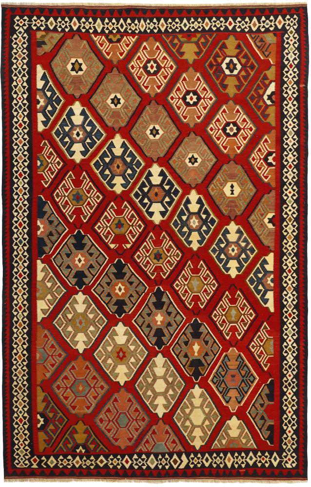  ペルシャ絨毯 キリム Fars Heritage 305x185 305x185,  ペルシャ絨毯 手織り
