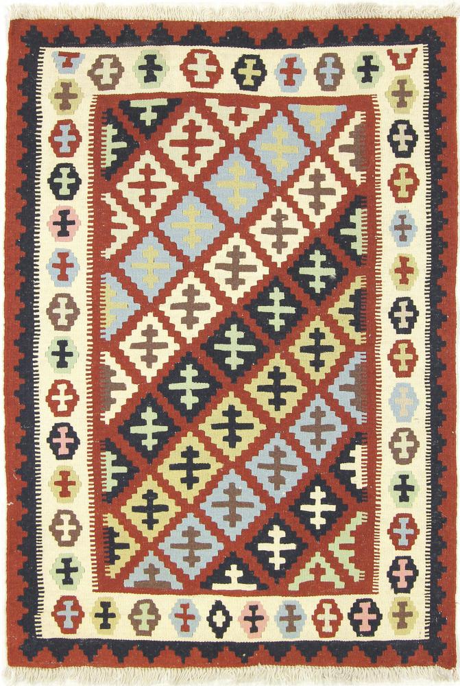 Tapete persa Kilim Fars 149x103 149x103, Tapete persa Tecido à mão