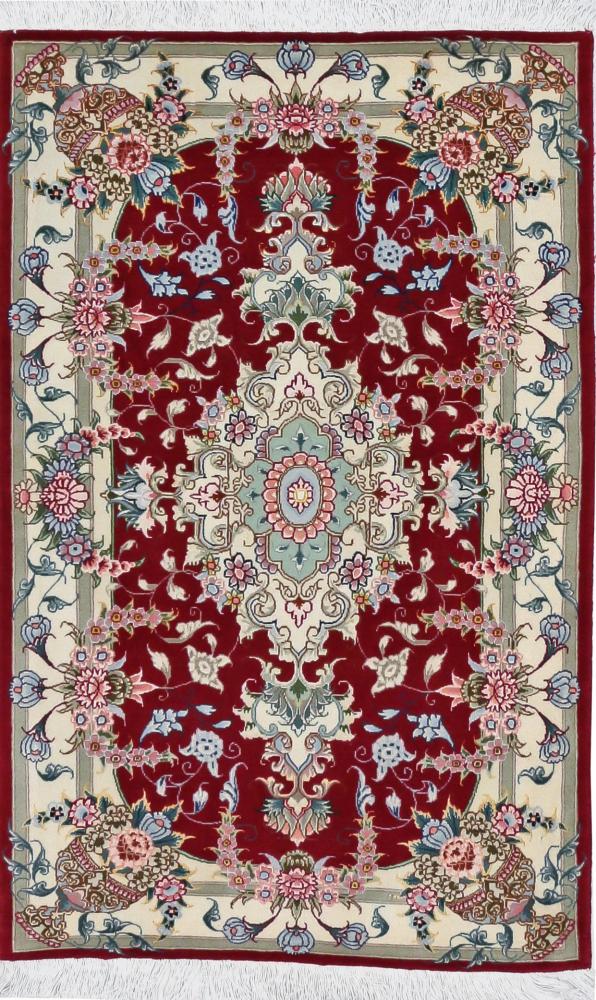 Tapis persan Tabriz 50Raj 3'11"x2'5" 3'11"x2'5", Tapis persan Noué à la main