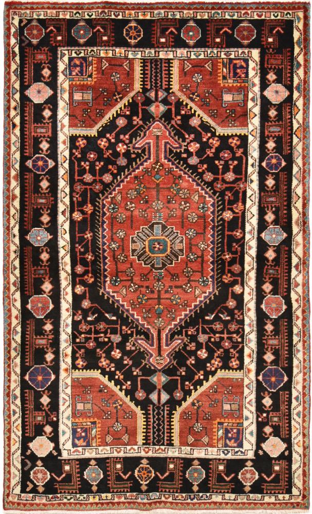 Persian Rug Tuyserkan 7'1"x4'3" 7'1"x4'3", Persian Rug Knotted by hand