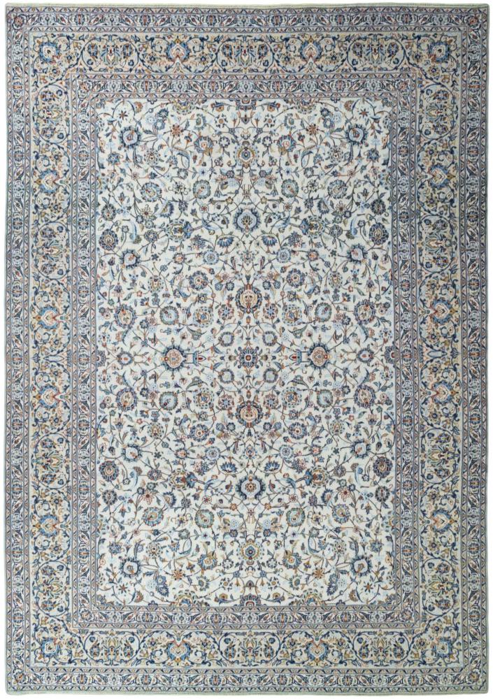 Persian Rug Keshan 13'9"x9'9" 13'9"x9'9", Persian Rug Knotted by hand