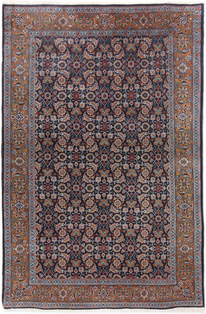 Tapete persa Tabriz Mahi 144x94 144x94, Tapete persa Atado à mão