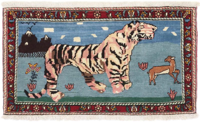 Perzisch tapijt Bakhtiari 88x50 88x50, Perzisch tapijt Handgeknoopte