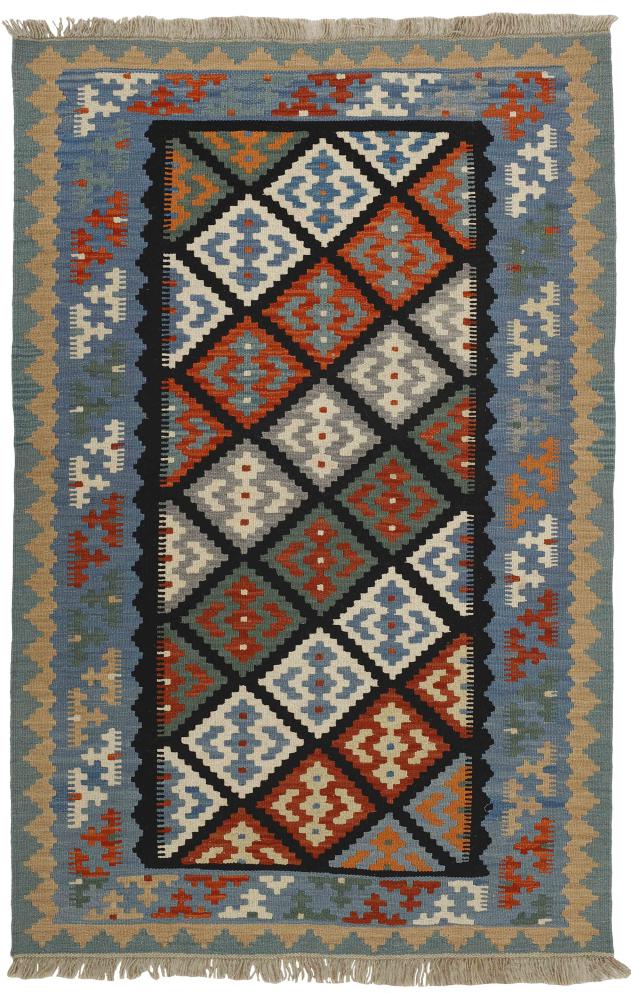 Tapete persa Kilim Fars 182x120 182x120, Tapete persa Tecido à mão