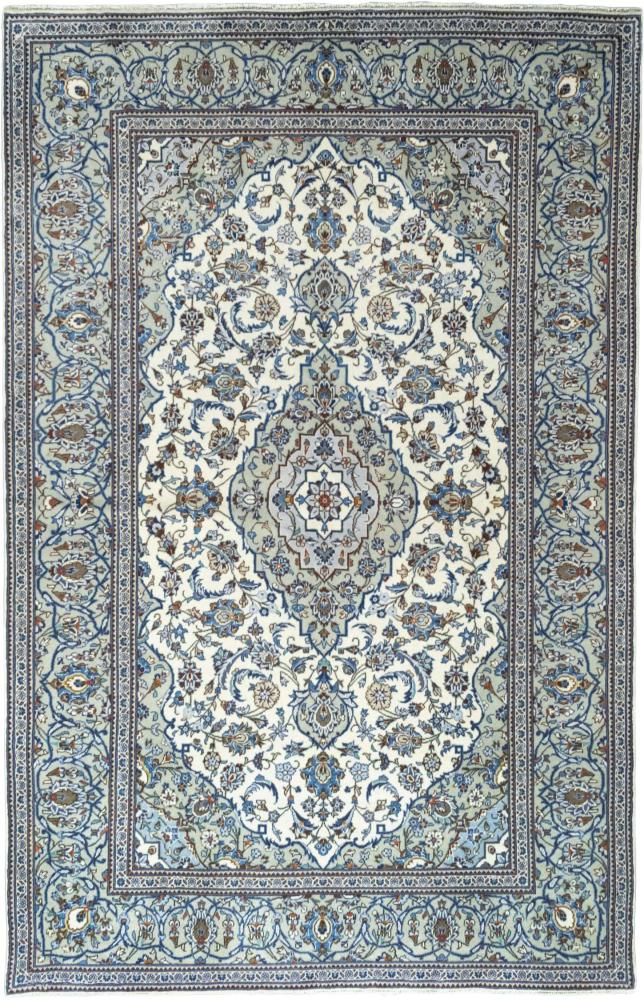 Tapis persan Kashan 301x198 301x198, Tapis persan Noué à la main