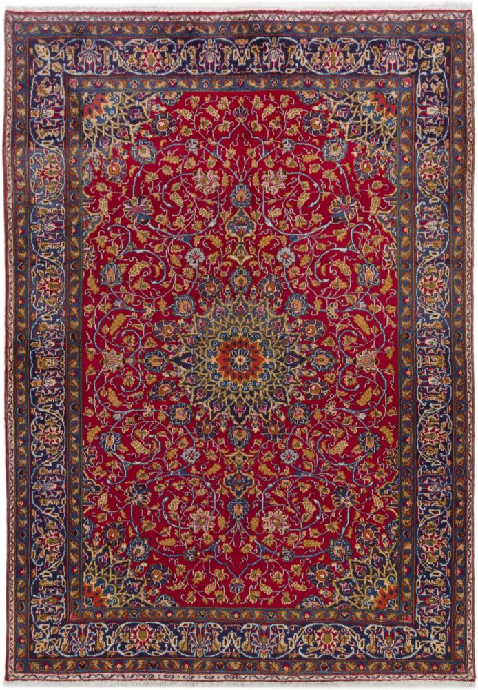 Perzisch tapijt Mashhad 9'5"x6'9" 9'5"x6'9", Perzisch tapijt Handgeknoopte