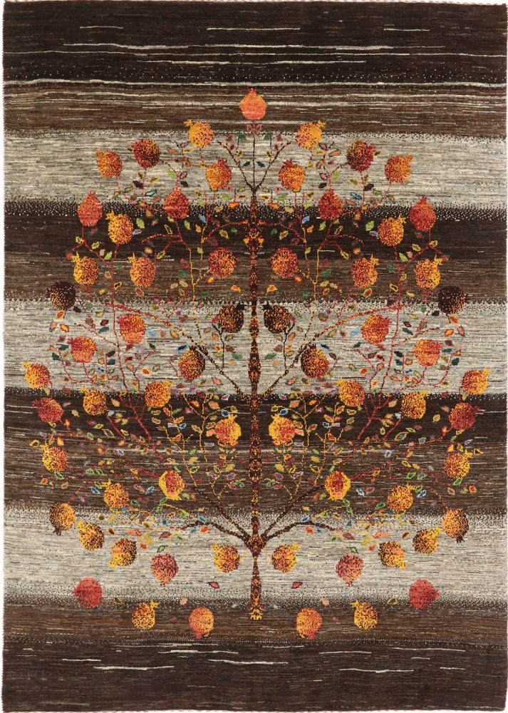 Perzisch tapijt Perzisch Gabbeh Loribaft Nature 202x146 202x146, Perzisch tapijt Handgeknoopte