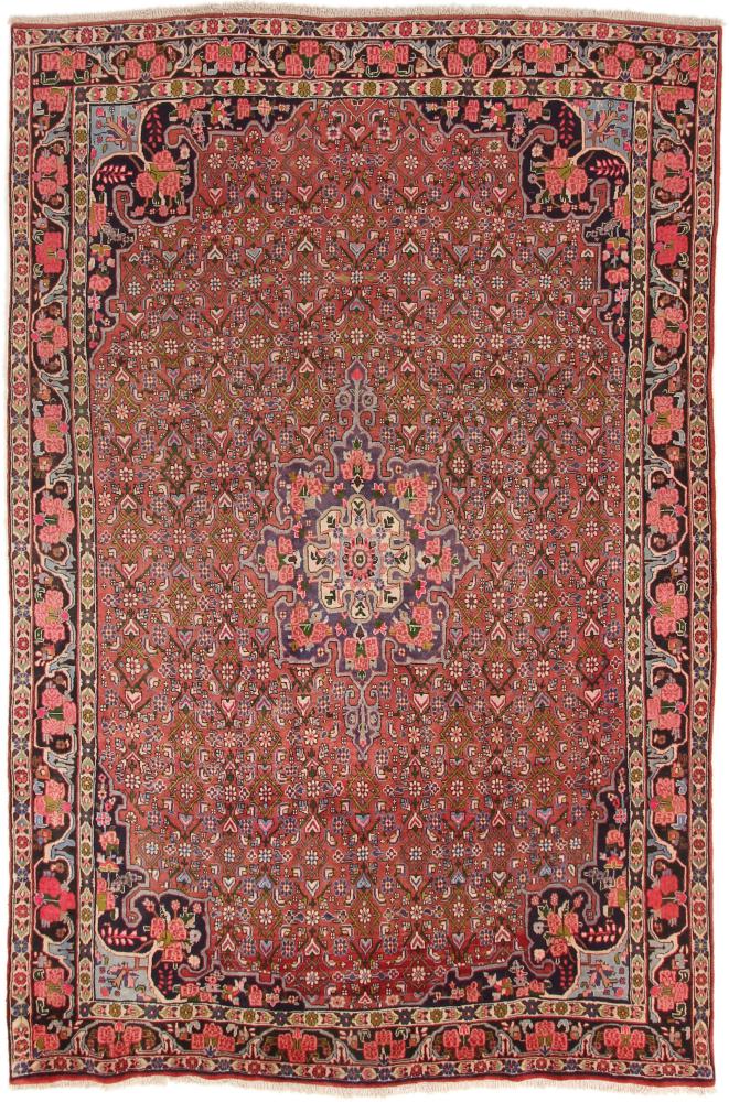 Persian Rug Bidjar 10'4"x6'11" 10'4"x6'11", Persian Rug Knotted by hand