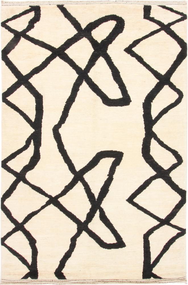 Afganistan-matto Berber Maroccan 10'3"x6'8" 10'3"x6'8", Persialainen matto Solmittu käsin