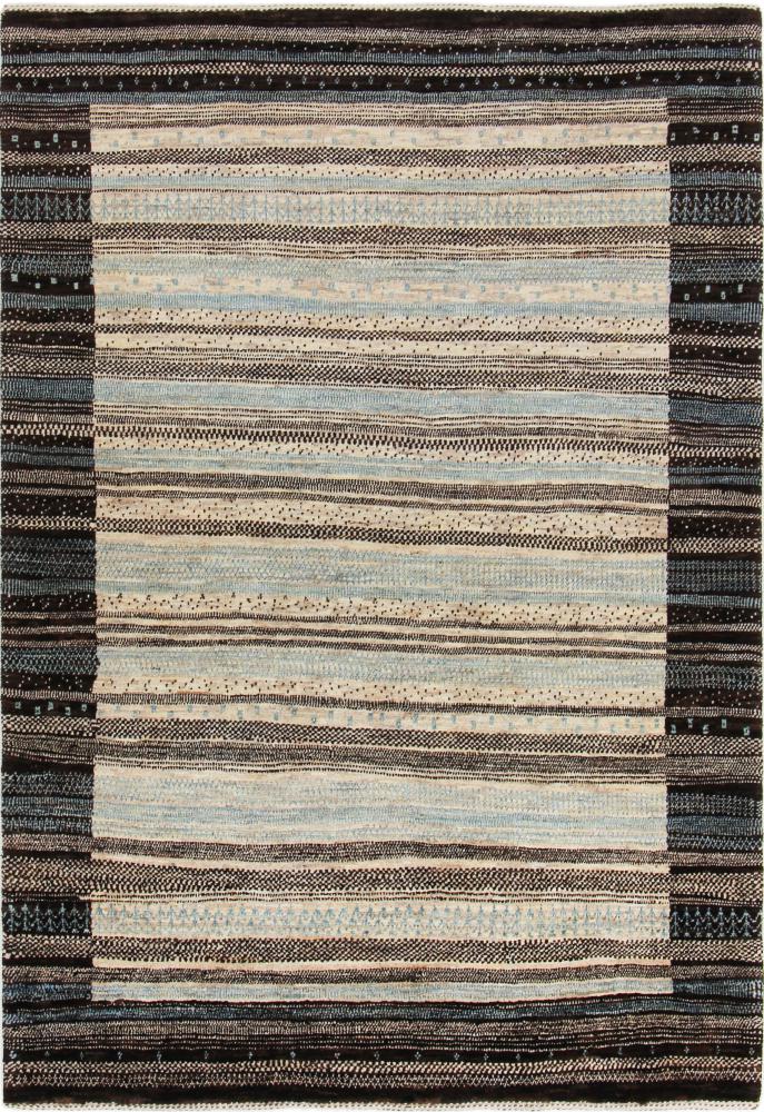 Perzisch tapijt Perzisch Gabbeh Loribaft Nowbaft 6'3"x4'3" 6'3"x4'3", Perzisch tapijt Handgeknoopte