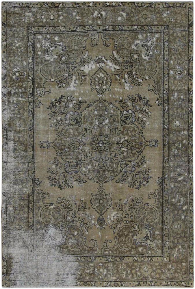 Persian Rug Vintage 284x192 284x192, Persian Rug Knotted by hand