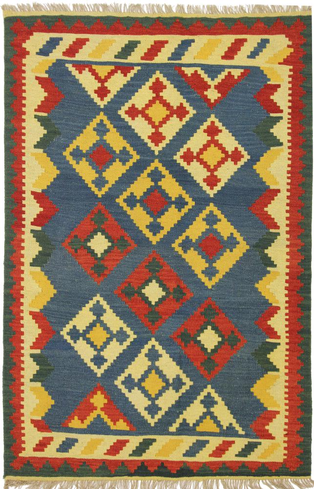  ペルシャ絨毯 キリム Fars 183x122 183x122,  ペルシャ絨毯 手織り
