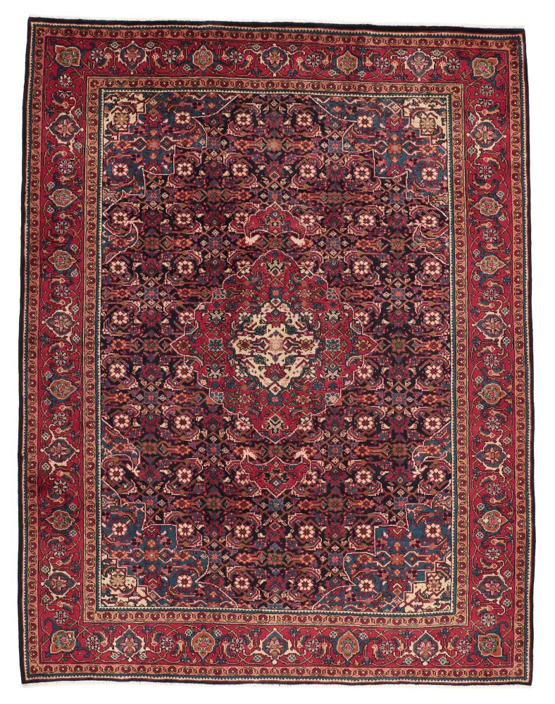 Tapis persan Mahal 10'3"x7'11" 10'3"x7'11", Tapis persan Noué à la main