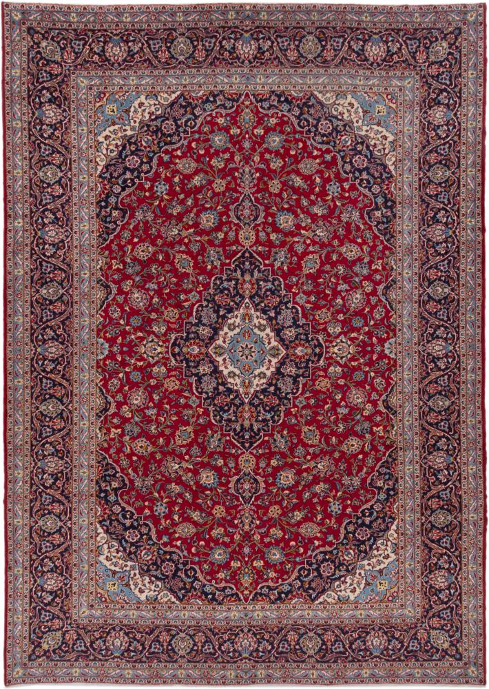 Persisk matta Keshan 417x306 417x306, Persisk matta Knuten för hand