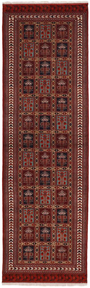 Περσικό χαλί Turkaman 9'7"x2'8" 9'7"x2'8", Περσικό χαλί Οι κόμποι έγιναν με το χέρι