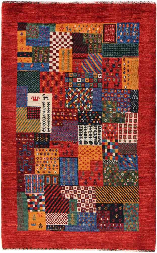  ペルシャ絨毯 ペルシャ ギャッベ ペルシャ ロリbaft Nowbaft 4'4"x2'8" 4'4"x2'8",  ペルシャ絨毯 手織り