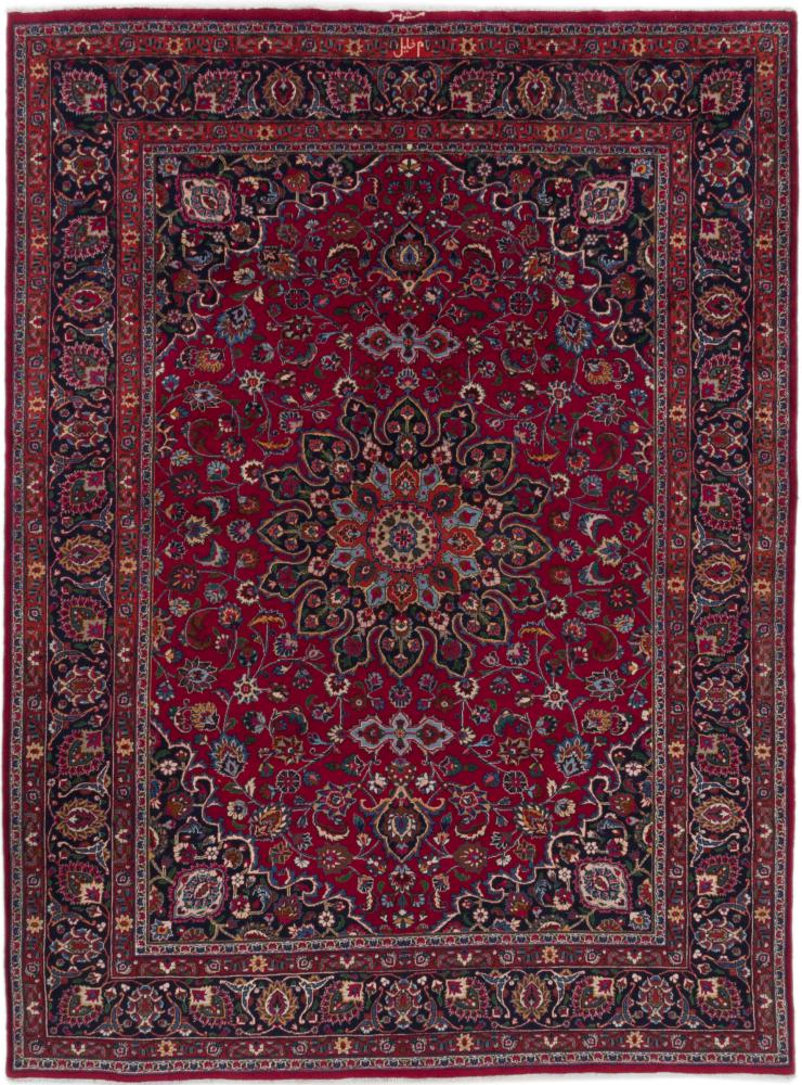 Persian Rug Mashhad 10'10"x8'2" 10'10"x8'2", Persian Rug Knotted by hand